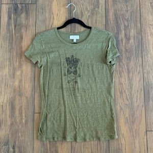 (2/$15) Zara Thin Knit like Graphic Tee